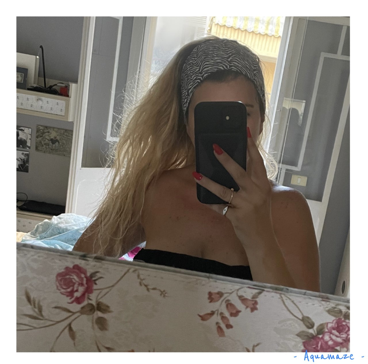 Head band striped beach accessories bandeau accessoire de plage constantly amazed made in lebanon aquamazeswimwear