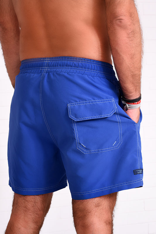 swim shorts blue swim shorts classic swim suit for men swimwear beach wear constantly amazed made in lebanon aquamazeswimwear