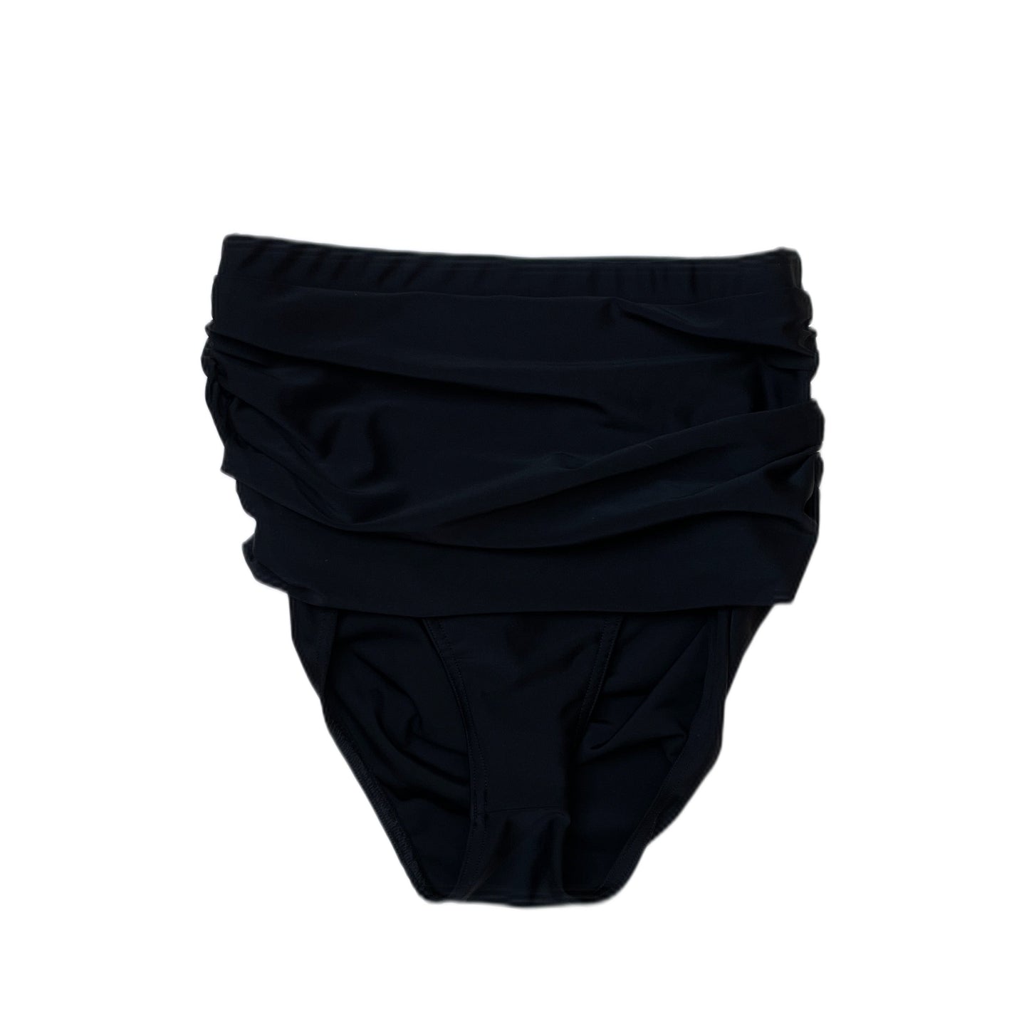 High waisted bottom high waist brief retro black bleu d’orient bleu nautilus bikini swimsuit swimwear valery constantly amazed made in lebanon aquamazeswimwear
