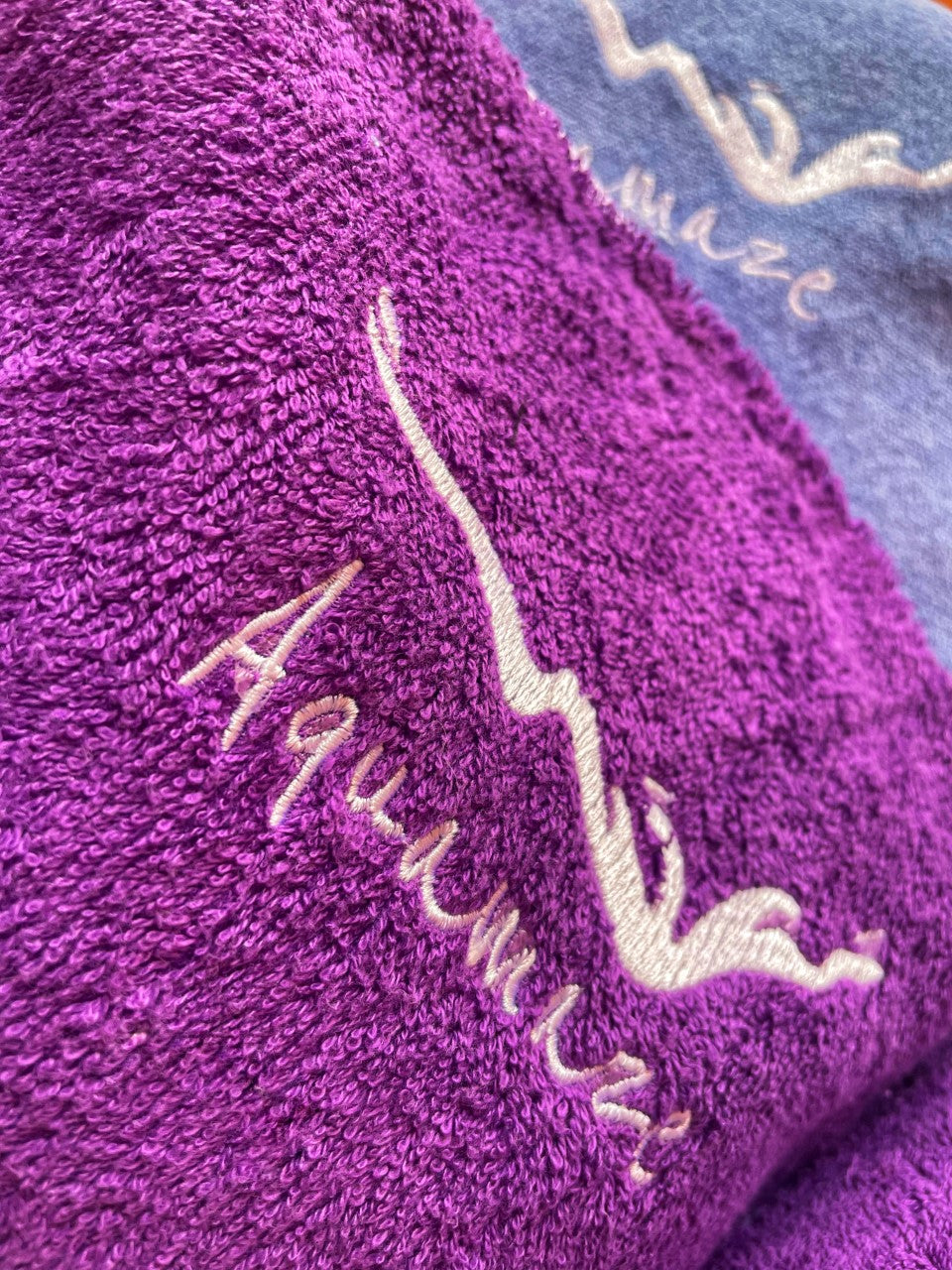 Pouch embroided light blue pochette constantly amazed made in lebanon aquamazeswimwear