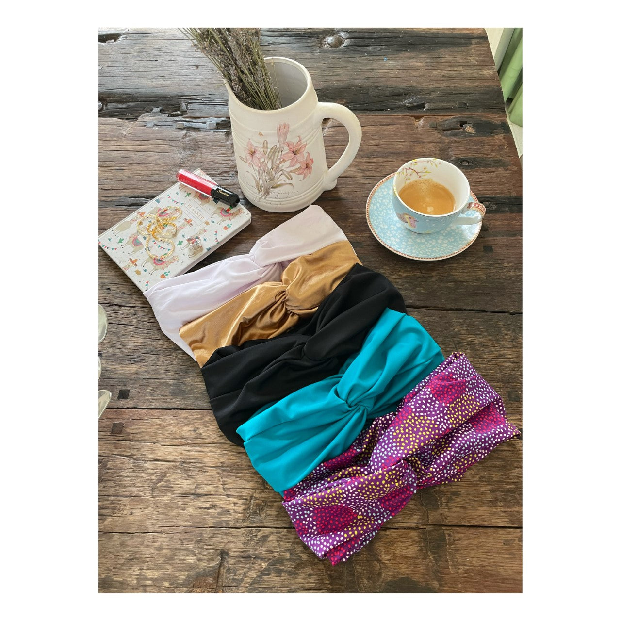 Head band beach accessories bandeau accessoire de plage salacia constantly amazed made in lebanon aquamazeswimwear