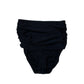 High waisted bottom high waist brief retro black bleu d’orient bleu nautilus bikini swimsuit swimwear valery constantly amazed made in lebanon aquamazeswimwear  
